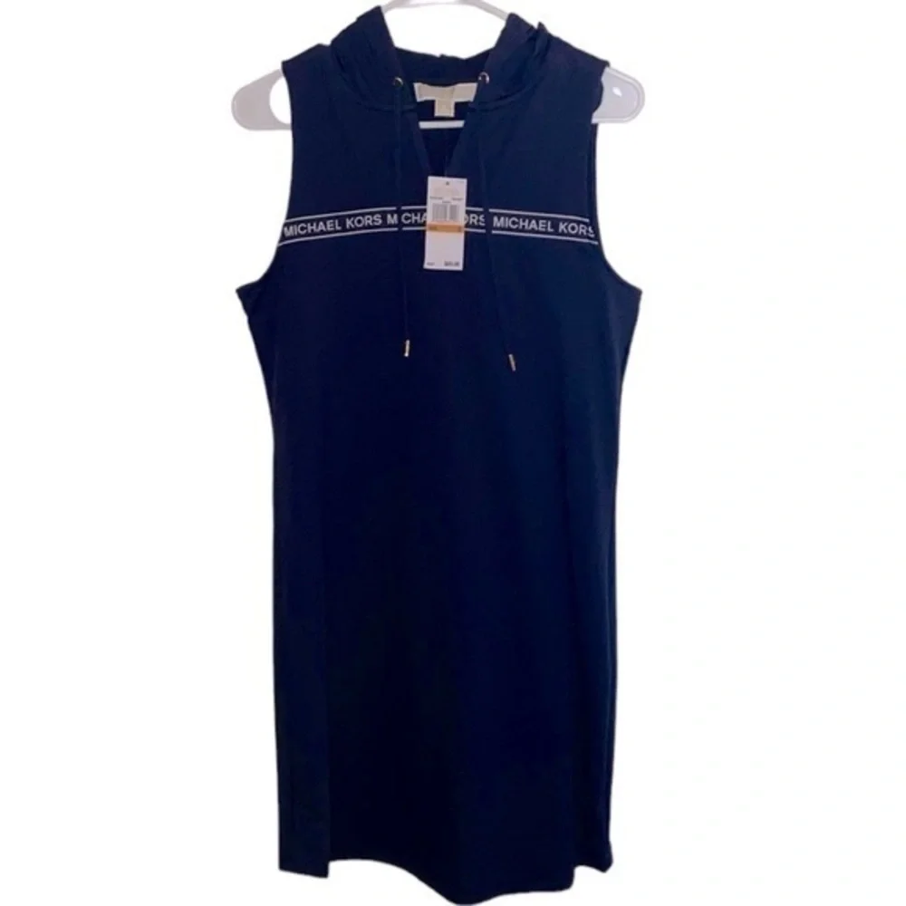 NWT Michael Kors dress, sleeveless with hoodie, size S